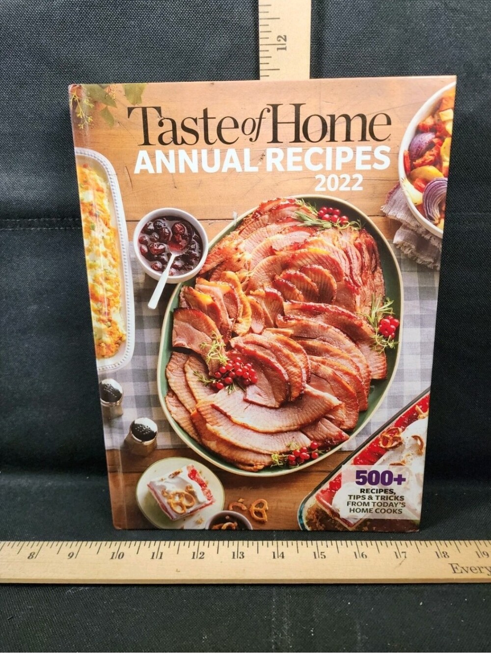 2022 Taste Of Home Annual Recipes Cookbook Complete Used